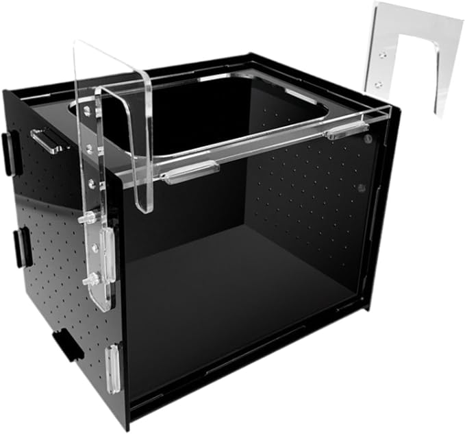 Fish Breeding Box, Fish Isolation Box, Sturdy Separation Easy Installation Clear Hanging Incubator for Clownfish Betta, 10x10x10cm
