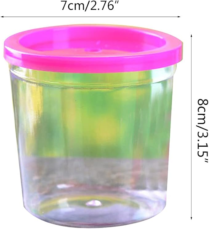 Portable Fish for Tank Aquarium Transparent Fish Keeper Fishbowl for Turtle Betta Jellyfish Starter Kit Portable Fish Tank for Traveling