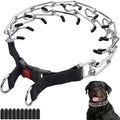 CBBPET Dog Prong Collar, Adjustable Dog Training Collar with Quick Release Buckle for Small Medium Large Dogs