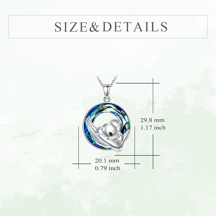 KZX Cat/Dog/Phoenix/Eagle/Whale/Shark/Puffin/Starfish/Chicken/Butterfly/Owl/Bee/Frog/Seahorse Necklace Sterling Silver Animal Pendant Jewelry Gift for Women
