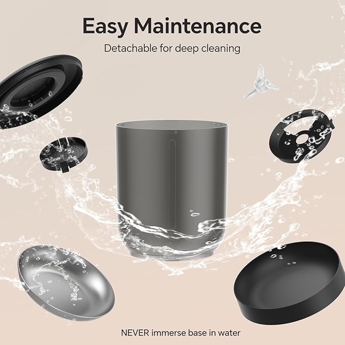 Automatic Cat Feeder with Dual 2K Camera, 5G WiFi with Night Vision, Cat Food Dispenser with App Controlled Pet Feeder, 2-Way Audio, Pet Feeder for Vacation & Work, Freshness Seal, Black