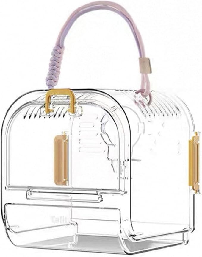 Security Pet Satchels Large Capacity Slings Ventilated Travel Carriers for Outdoor Bird Excursions Outdoor Bird Carriers