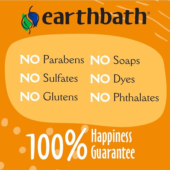 earthbath, Vanilla & Almond 3-in-1 Dog & Puppy Deodorizing Spritz - Dog Odor Eliminator for Strong Odor, Cruelty-Free Dog Cologne, Dog Wash Spray, Made in USA, Dog Bathing Supplies - 8 Oz (3 Pack)