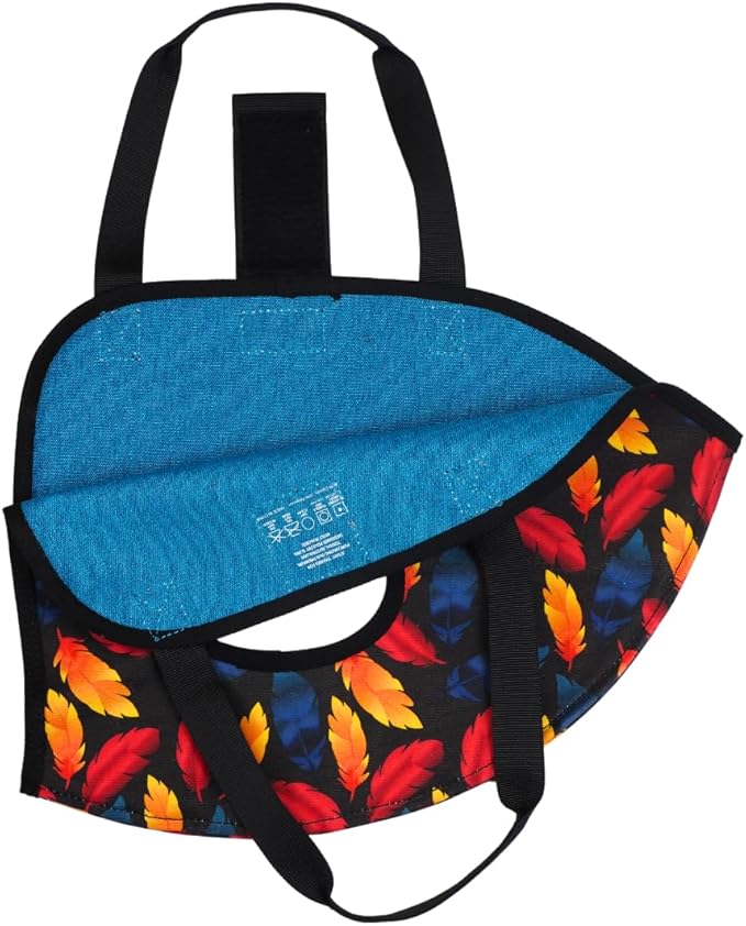 DOWN UNDER OUTDOORS Chicken Carrier Sling Holder Bag with Handle, Chicken Accessories for Foot Treatment, Medic, Leg Injuries, Bumblefoot, Poultry Farm Carrying, Transport, Three Sizes (Large)