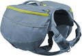 Ruffwear Palisades Dog Backpack, Multi-Day Pack with Removable Saddlebags, Breathable Adjustable Harness, Reflective Trim, Glacier Lake, X-Small