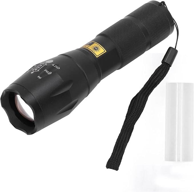 Black Light UV Lamp, 365nm High Brightness LED Mini UV Flashlight, Powerful Compact UV Flashlight, Pet Urine Detection Lamp for Dog/Cat Urine Detection/Resin Curing/Scorpion