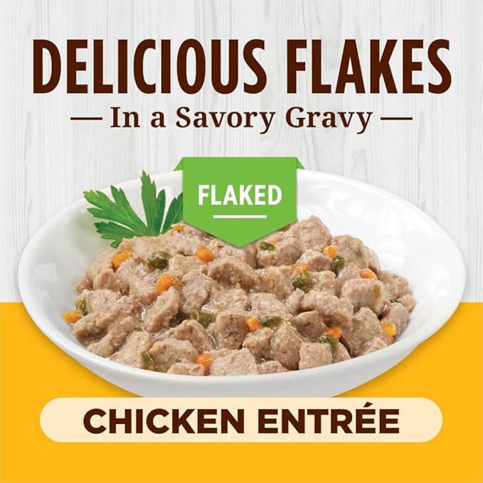 Instinct Flaked Entrée Wet Canned Cat Food - Chicken, 5.5 Ounce (Pack of 12)