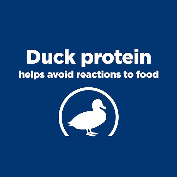 Hill's Prescription Diet d/d Skin/Food Sensitivities Grain Free Potato & Duck Flavor Dry Dog Food, Veterinary Diet, 25 lb. Bag