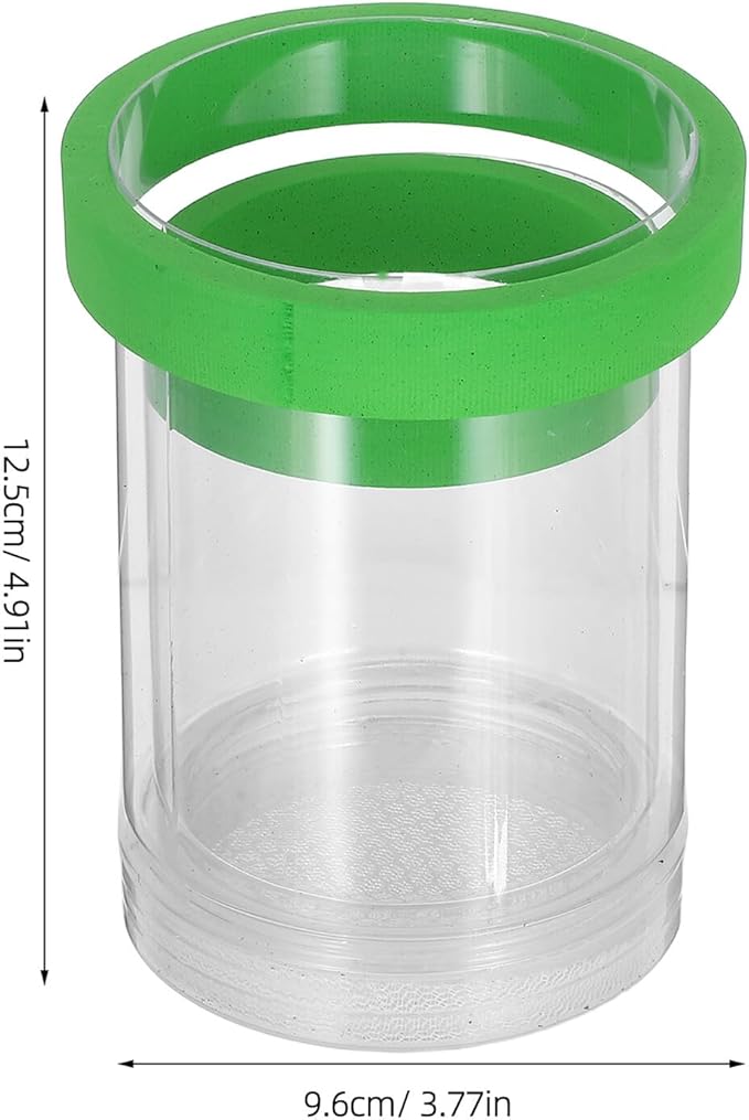 TOYANDONA Fish Breeding Isolation Box for Aquarium, Floating Guppy Egg Incubator with Green Compact Fry Hatchery Tank for Fish Tank Breeding and Hatching