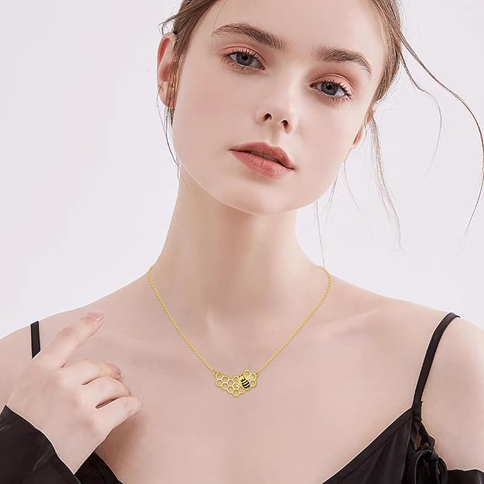 KZX Cat/Dog/Phoenix/Eagle/Whale/Shark/Puffin/Starfish/Chicken/Butterfly/Owl/Bee/Frog/Seahorse Necklace Sterling Silver Animal Pendant Jewelry Gift for Women