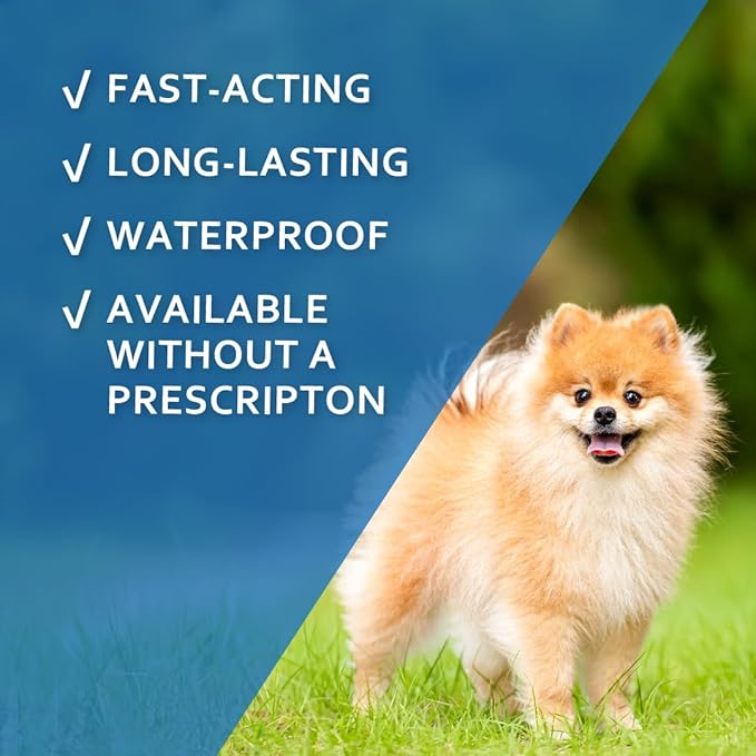 Sentry Fiproguard Plus for Dogs, Flea and Tick Prevention for Dogs (23-44 Pounds), Includes 3 Month Supply of Topical Flea Treatments