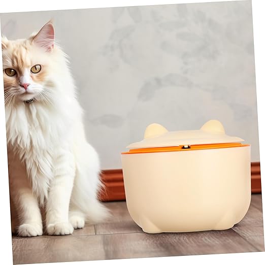 Mobestech 1Set Sealed Cat Litter Trash Can with Lid Includes Reusable Bags Compact Waste Bin for Easy Maintenance Odor Prevention Stylish Pet Litter Box for Home and Office Use