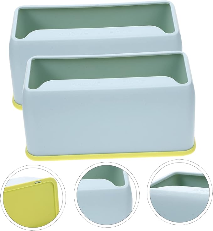 Mikikit 2pcs Cat Litter Scoop Base Cat Litter Scooper Holder Pet Shovel Storage Cat Scooper Cat Litter Scoop Holder Caddy Cat Litter Handle Litter Scoop with Stand Paw Holders Plastic