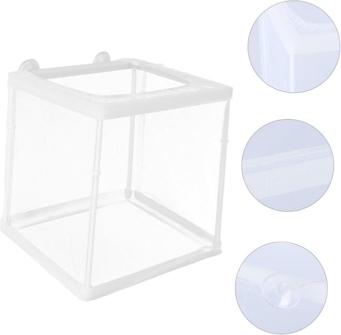 BESPORTBLE Breeding Incubator Box Mesh Fish Tank Breeding Tank Box for Betta Guppy Practical Aquarium