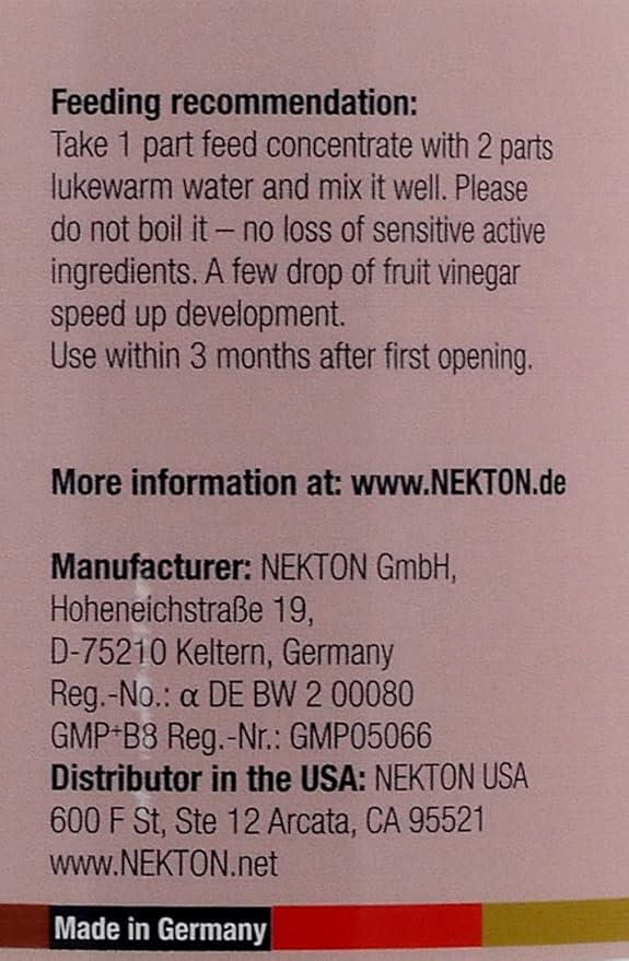 Nekton Drosophila Concentrate for Breeding Fruit Flies 1000g / 35.27oz