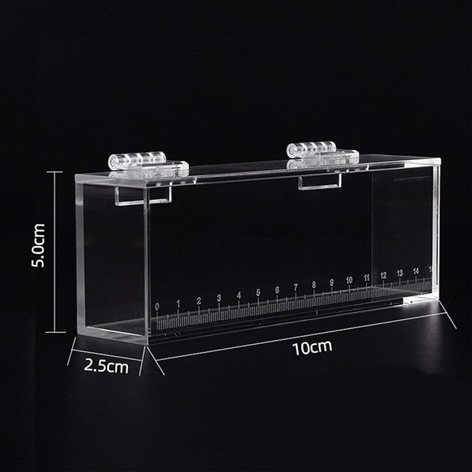 Fish Watching Case Acrylic Hatchery Incubator Observation Box Small Fish Breeding Tank Photo Box Aquarium Breeder- S