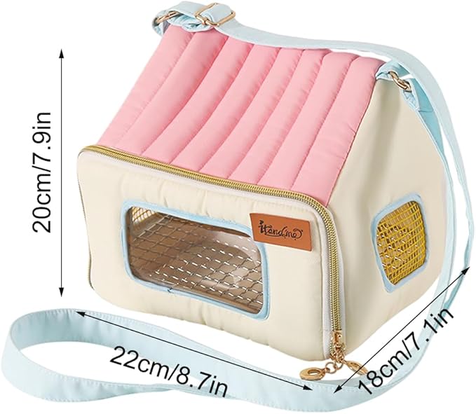 Bird Carrier - Breathable Portable Warm Waterproof Pet Bag | Bird Travel Carrier Cage for Pigeons, Animals, Offices, Outings, Travel, Vehicle, Car, Road Trip, Daily Use, Indoor, Outdoor