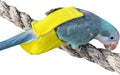 Parrot Bird Diapers, Birds Flight Suit, Parrot Clothes, Pet Animal Costumes, Bird Clothes, Cockatiel Bird Diaper, Pet Bird Diapers, Parrot Flight Suit, Bird Parrot Clothes (Yellow, 4XL)