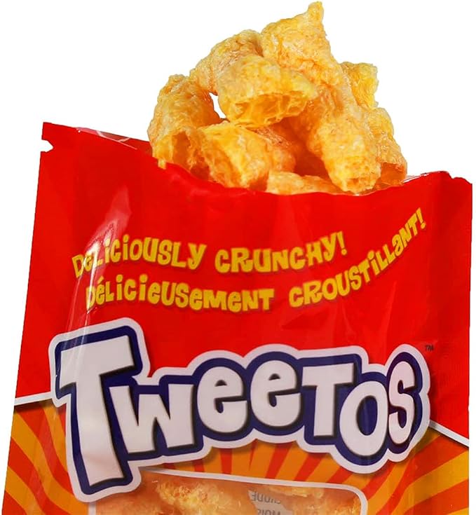 Penn-Plax Tweet Eats: Tweetos â€“ Natural Vegetable Pet Treat for All Birds â€“ Fun Way to Hand Feed â€“ 1 Bag (Pack of 2)