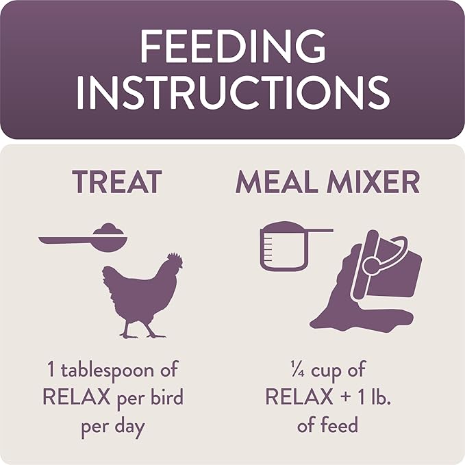 Relax, Functional Poultry Treats for Calming Support, 1.5 lb (Pack of 2)