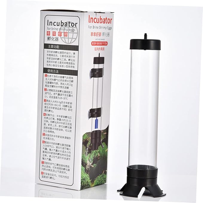 Garneck Plastic Breeding Tank for Shrimp Eggs - Aquarium Incubator Box for Easy Fish Hatchery - Durable Container for Freshwater Fish Ideal for Aquatic Enthusiasts