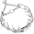 No Pull Adjustable Collar with Quick Release Buckle for Small Medium Large, Extra Link and Caps