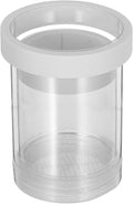 BESPORTBLE Floating Aquarium Fish Breeding Isolation Box with Egg Incubator Net, Small White Fry Hatchery Chamber for Guppy and Small Fish Tank Breeding