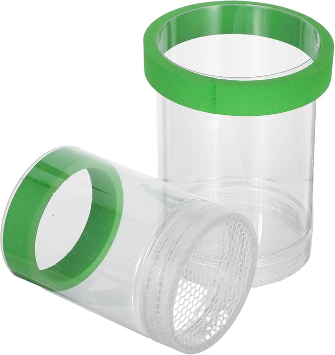 Beaupretty Floating Fish Breeding Box Egg Incubator System with Isolation Chamber Mesh Net for Aquarium Guppy Fry Hatchery Tank Green Small Size Suitable for Fish Tank Breeding