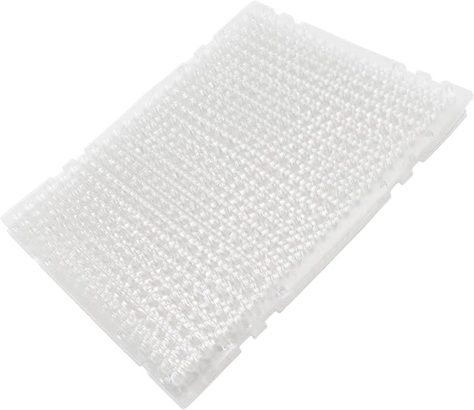 8Pcs Cat Mat, PVC Recyclable Deterrent Scat Mat for Cats Dogs, Effective Prevention for Indoor Outdoor Use, Large Coverage Area with Interlocking Design, Rugged and Relia