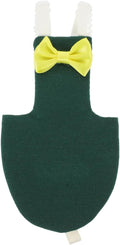 BESPORTBLE Parrot Diaper Clothes for Small Birds Adjustable Cotton Flying Suit with Open Tail Design for Cockatiels and Parrots - Washable Bird Apparel