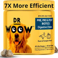 Probiotics Supplements for Dogs Soft Chews (90 CT) – Digestive Support + Gut Balance & Healthy Stool Support – Probiotics + Digestive Enzymes – Duck & Pumpkin Flavor – Made in USA