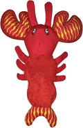 Spunky Pup Clean Earth Plush Lobster | Made from 100% Recycled Water Bottles | Small