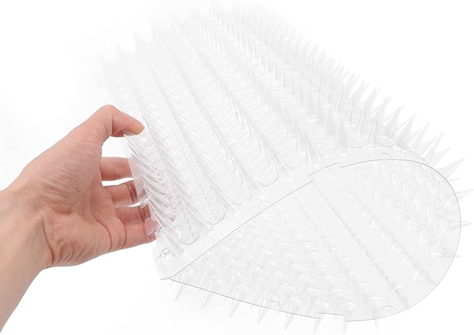 Cat Repugnant Mats, 8PCS PVC Deterrent Pads for Garden and Indoor Use, Each Mat 13.4x16.7 Inches