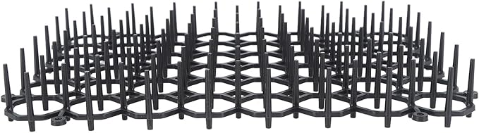 Cat Deterrent Mat Scat Mat with Spikes for Indoor and Outdoor Use to Keep Cats and Dogs Away from Furniture Plants Gardens Cars and Other Protected Areas PP Material Customizable Size Safe for Pets
