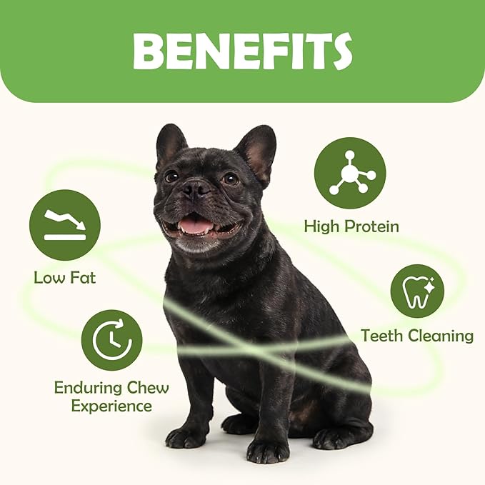 MON2SUN Dog Treats, 5 Inch Rawhide Twist Chicken Hide Sticks, Suitable for Puppy and Small Dogs, 5 Inch (Chicken, Pack of 75)
