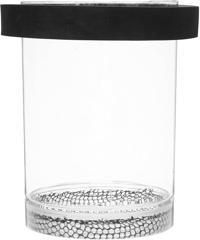Floating Fish Breeding Box for Aquarium Tank - Plastic Hatching Box with Mesh Net for Baby, 5.9 X 3.9 X 3.9 in