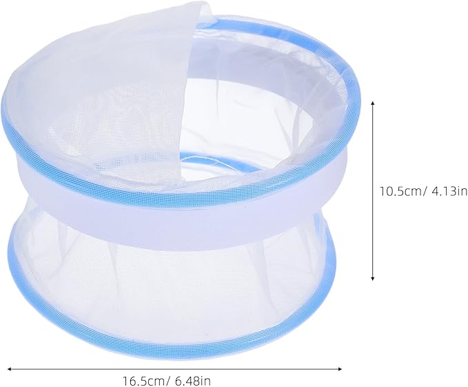 2pcs Aquarium Breeding Box Floating Isolation Net Nylon Mesh Small Fish Tank Hatchery Chamber for Guppies Betta Nursery Pet Breeding