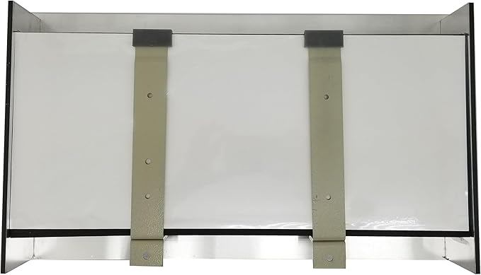 Aussie Aquariums 3.0 Wall Mounted Fish Tank Kit with LED Lighting, Built-in Filter System, Modern Space-Saving Design, Complete Accessories Set (View, Silver)