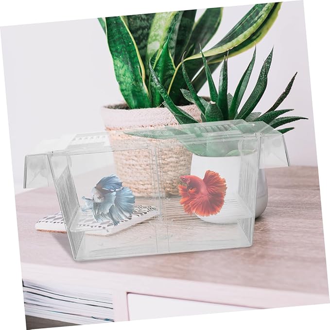 2pcs Fish Breeder Hatchery Box Cups Incubator for Fish Easy to Clean Safe and Reusable Breeding for Aquariums