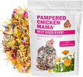 Pampered Chicken Mama Best Eggs Ever! Nesting Herbs for Chickens (16 Ounce/1 Pound) for Chicken Nesting Boxes Calcium Supplement for Chickens | Chicken Feed Supplies, Hen Treats for Coops (1 Bag)