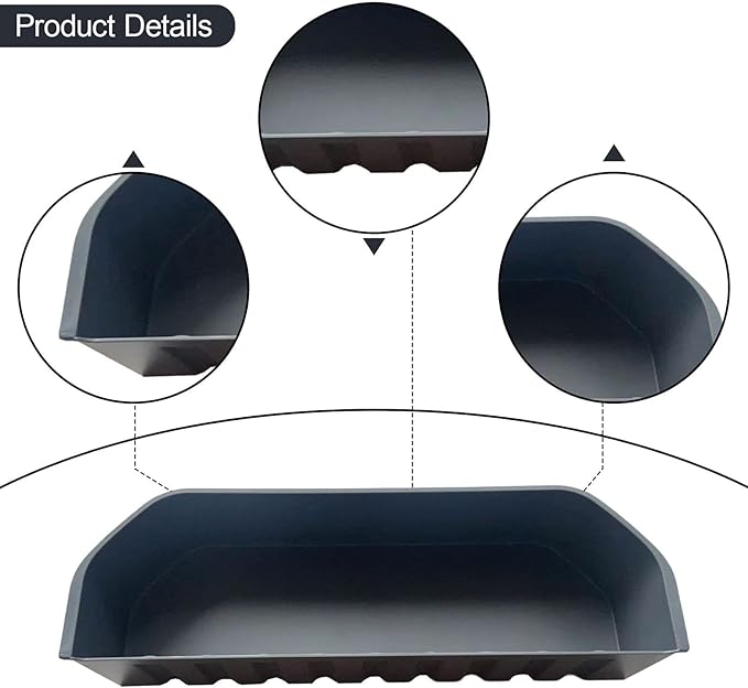 Automatic Cat Litter Box Replacement Waste Tray Garbage Box PP Plastic 16.73x5.12x3.35 Inches