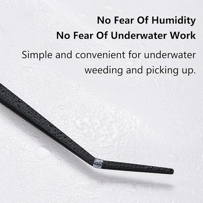 SagaSave Aquarium Tweezers Stainless Steels Feeding Tongs Extra Long 15 inches Aquarium Feeding Tool for Snakes, Lizards, Spiders, Frogs, Scorpions Feeder(Straight Jaw)