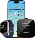 Waggle 4G Pet Temperature & Humidity Monitor with GPS & AQI – Real-Time Alerts via App/SMS/Email – No Wi-Fi Needed – RV, Car & Home Safety Device with Power-Outage Alerts – Subscription Required