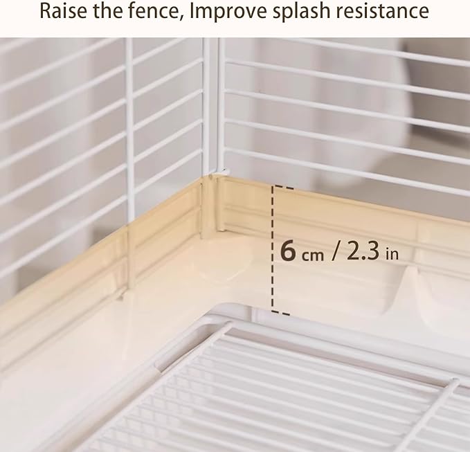Bird Cage, Parakeet Cages, for Small and Medium-Sized Parrots Such as Budgies, Munias, Peonies, Pearls, Cockatiels, etc(Pink)