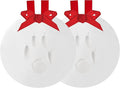 Pearhead Pawprints Christmas Ornament, DIY No Mess Pet Paw Print Holiday Keepsake Kit, Dog or Cat Stocking Stuffer Gift, for Pet Parents, Paw Print Ornament for The Holidays | (Pack of 12)