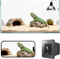 2K HD Reptile Tank WiFi Camera, 140° Wide-Angle Night Vision for Bearded Dragon, Gecko, Chameleon & Exotic Lizards, Anti-Glare Glass Mount, Two-Way Audio, AI Motion Alerts, 24/7 Recording