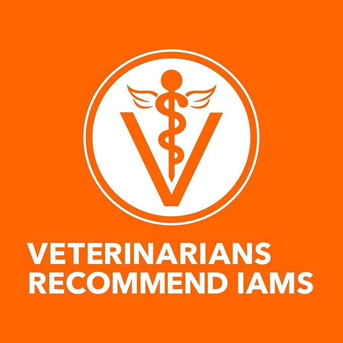IAMS Proactive Health Senior Dry Cat Food, Cat Food Dry Chicken Recipe, Real Chicken in Every Bite, 7 lb. Bag