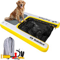 Solstice Inflatable Pup Plank, Dog Water Ramp, Inflatable Dog Pool Ramp for Boats, Docks, Pools – Floating Platform for Pets, Above/Inground Pool Use