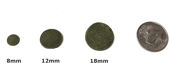 Medium 12mm Algae Wafer - Algae Wafers for Bottom Feeders - The Best Pleco Wafers & Pleco Food Available - Algae Wafers for Snails (5 lb)