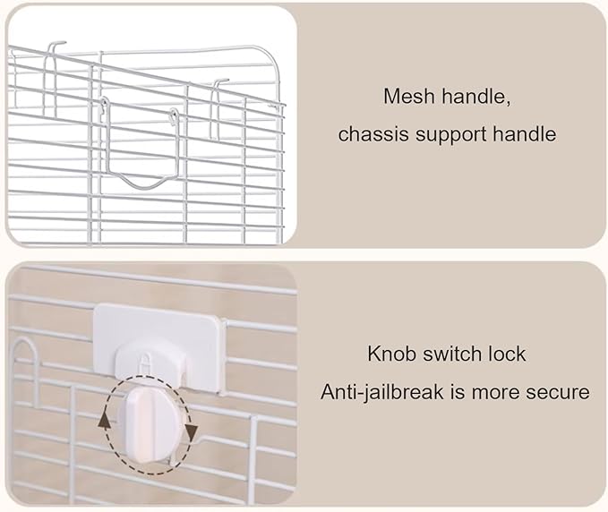 Bird Cage, Parakeet Cages, for Small and Medium-Sized Parrots Such as Budgies, Munias, Peonies, Pearls, Cockatiels, etc(Pink)